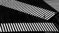 498 - PEDESTRIAN ZEBRA LINE BW - CHAN H.W. - hong kong <div